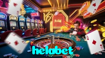 helabet casino presented on mobile device in Pakistan with slots and live games